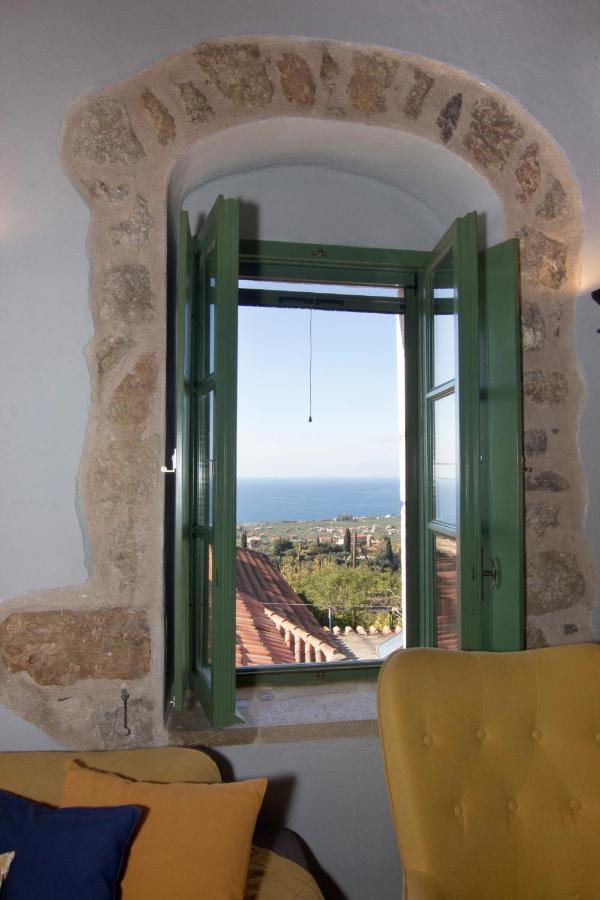 Riglia Stavroulas Stone House In Rigklia, Messinia מראה חיצוני תמונה